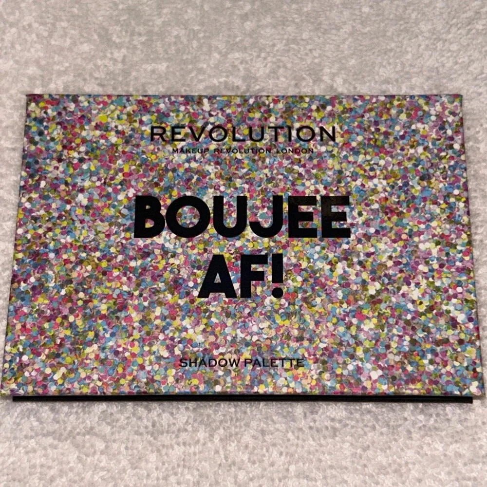 Revolution Boujee‎ AF Eyeshadow Palette Vibrant Colors New Stocking Stuffer